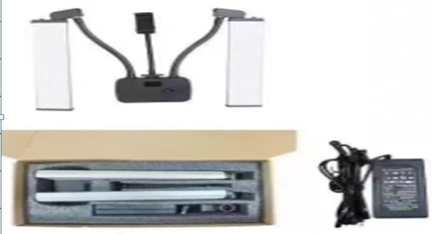 LED panelinės lempos su trikoju DOUBLE