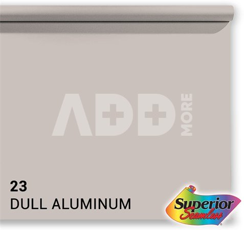 Superior Background Paper 23 Dull Aluminum 1.35 x 11m