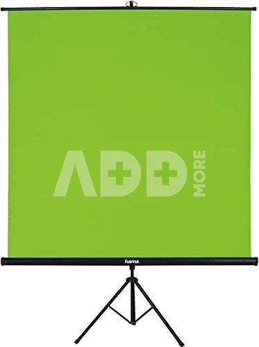 Hama Green Screen Background with Tripod 180x180cm 2in1