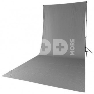 Godox Quadralite Grey Solid Muslin Backdrop 2,85x6m