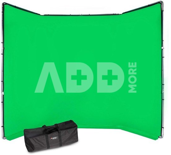 Manfrotto ChromaKey FX 4x2.9m Background Kit Green