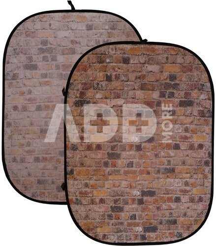 Caruba Opvouwbare achtergrond 150x200cm Red Stone