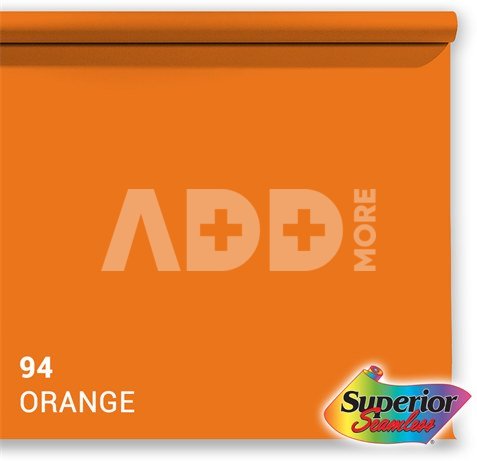 Superior Background Paper 94 Orange 1.35 x 11m