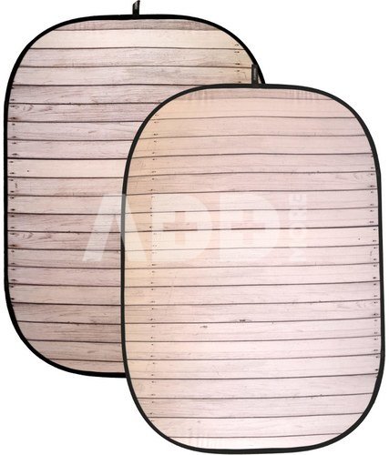 Caruba Opvouwbare achtergrond 150c200m White Wood