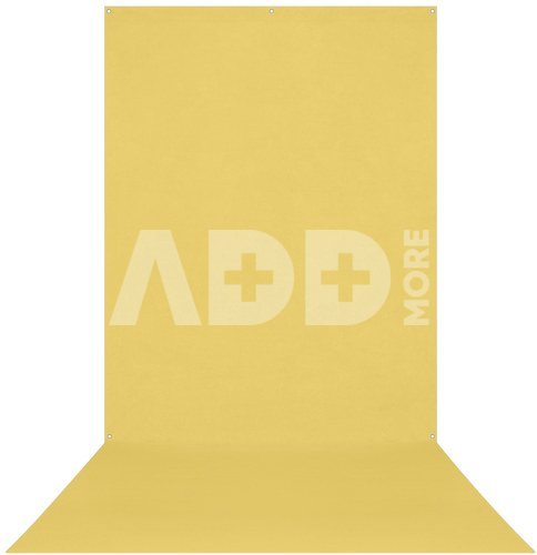 Westcott X Drop Wrinkle Resistant Backdrop Kanarie Geel Sweep (5' x 12')
