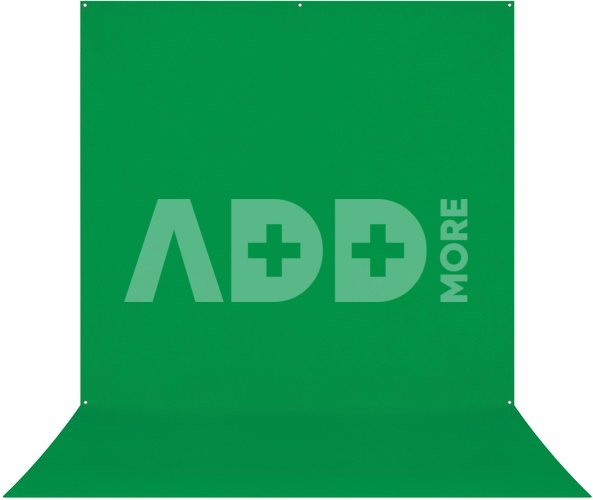 Westcott X Drop Pro Wrinkle Resistant Backdrop Chroma Key Green Screen Sweep (8' x 13')