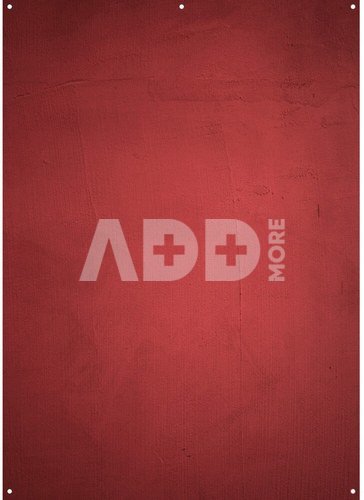 Westcott X Drop Canvas Backdrop Aged Red Wall (5' x 7')