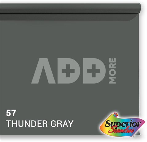 Superior Background Paper 57 Thunder Grey 1.35 x 11m