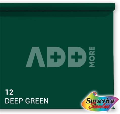 Superior Background Paper 12 Deep Green 1.35 x 11m
