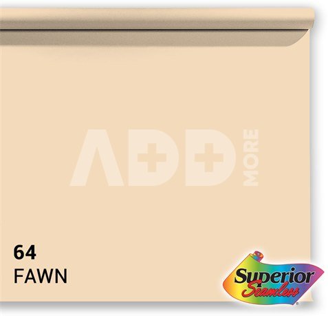 Superior Background Paper 64 Fawn 1.35 x 11m