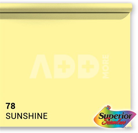 Superior Background Paper 78 Sunshine 1.35 x 11m