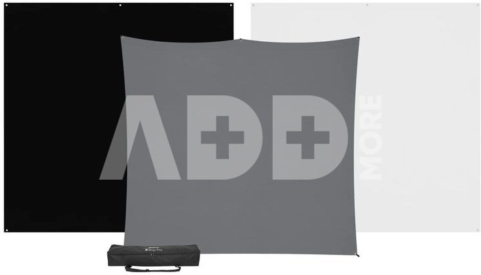 Westcott X Drop Pro 3 Pack Backdrop Kit (8x8)