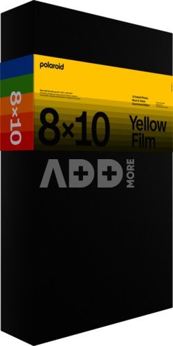 POLAROID DUOCHROME FILM FOR 8X10 BLACK & YELLOW EDITION