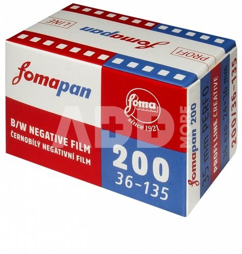 Fomapan 200 135-36 packed in "RETRO PAN-Box"