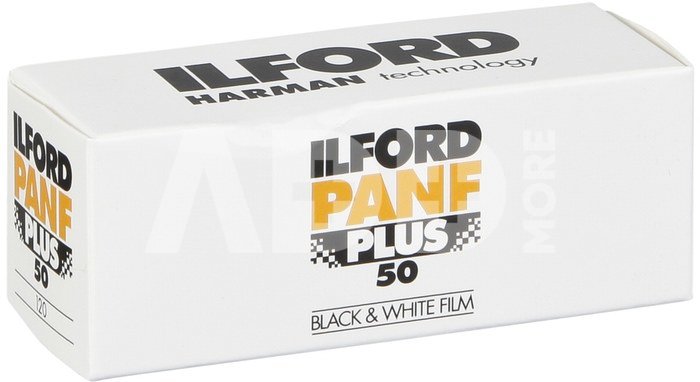 Fotojuosta Ilford Pan F Plus 120