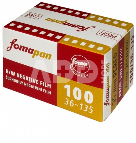 Fomapan 100 135-36 packed in "RETRO PAN-Box"