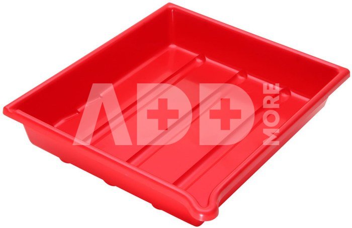 BIG tray 24x30cm, red