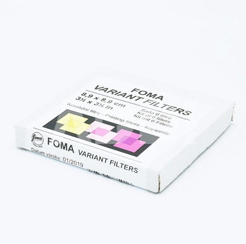 Foma Variant Multigrade Filter Set 15,2x15,2 cm