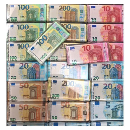 Magnetukas EURO BANKNOTAS, 5,7x2,7 cm