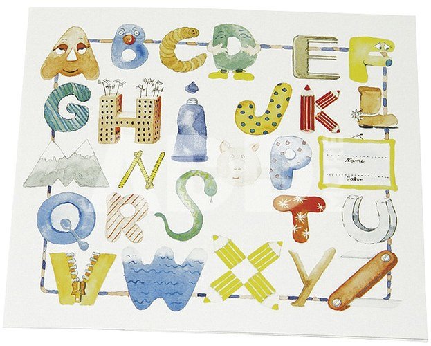 1x25 Daiber ABC 13x18 Kids Portrait folders 13314