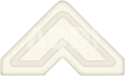 3L PHOTO CORNERS IVORY 108PCS