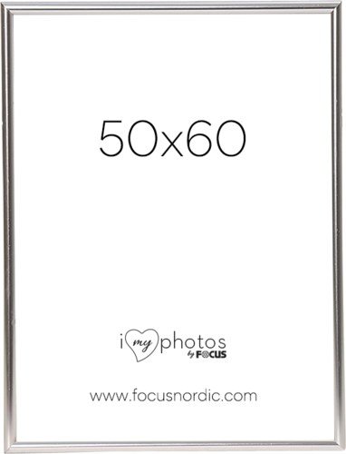 Focus Can-Can Shiny Silver 50x60