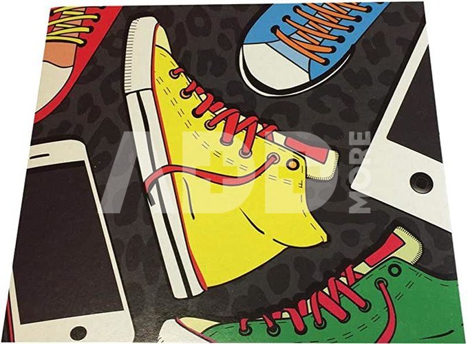 1x25 Daiber Sneaker/Ipod 13x18 Kids Portrait folders 13319