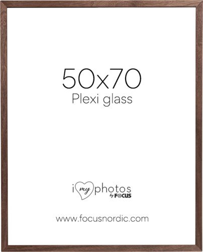 Focus Soul Walnut veneer 50X70 Plexi