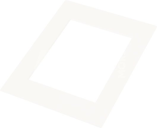 Focus Passepartout 40x60 White
