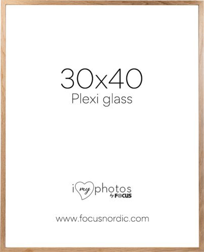 Focus Soul Oak veneer 30x40 Plexi