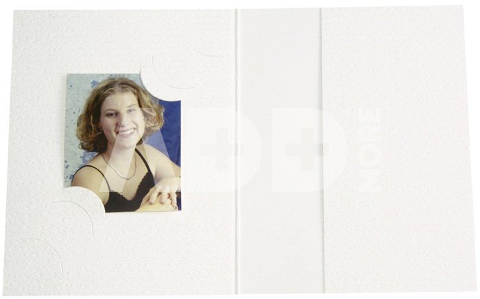 1x100 Daiber Folders Passport Photograph, 3 sizes , white