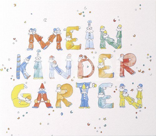 1x25 Daiber Clowns-Mein Kinder- Garten Portrait folders kids