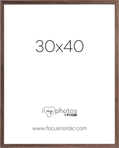 Focus Rock Walnut veneer 30X40