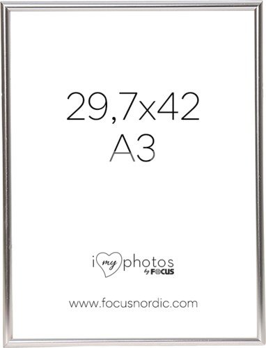 Focus Can-Can Shiny Silver 29,7x42 (A3)
