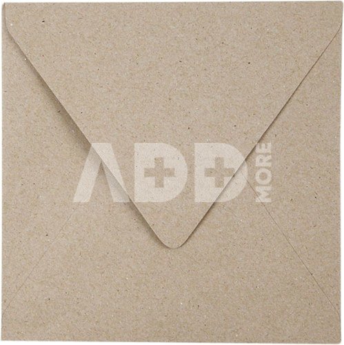 FOCUS ENVELOPE 160X160 BROWN 120G 50 PCS