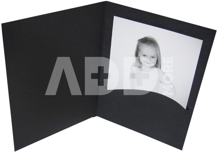 1x100 Daiber Portrait folders Profi-Line 13x18 black