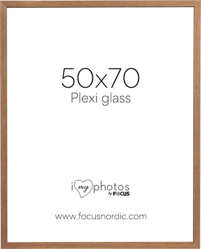 Focus Soul Oak veneer 50X70 Plexi