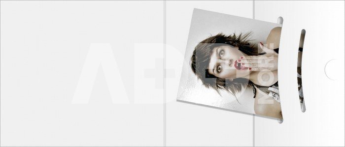 1x100 Daiber Folders Passport Photograph, white, 70x100 mm