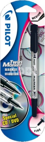 PILOT CD/DVD MARKER TWIN BLACK