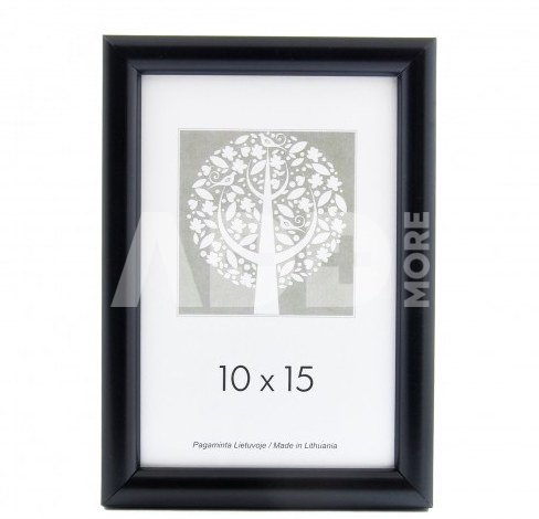 Rėmelis 10x15 plast 1301121 VAKARAS Black | 14mm