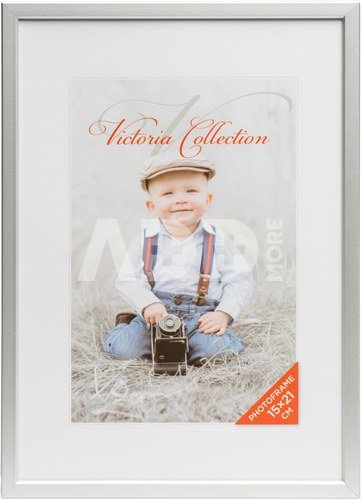 Photo frame Aluminium 15x21, grey
