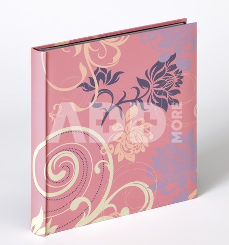 Albumas WALTHER FA-201-R Grindy rosa 30x30/60psl, juodi lapai | kampučiai/lipdukai | knyginio rišimo