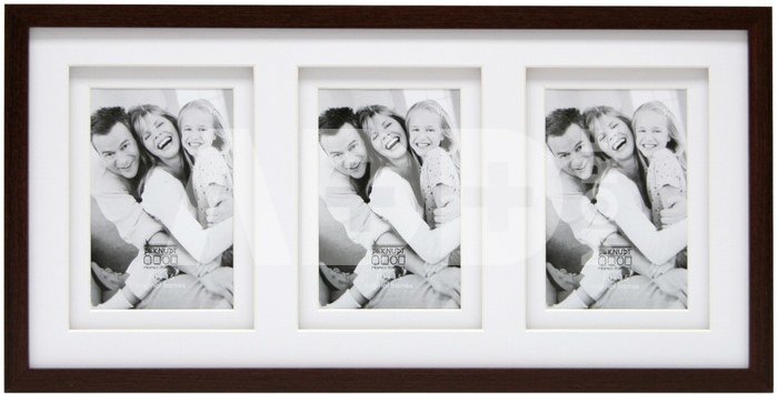 Deknudt S65KQ3 3x10x15 Wood Gallery brown Passepartout