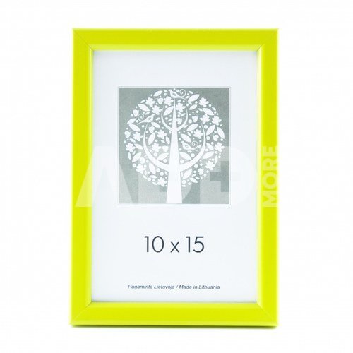 Rėmelis 21x30 plast 1303038 Aura geltonas | 14mm
