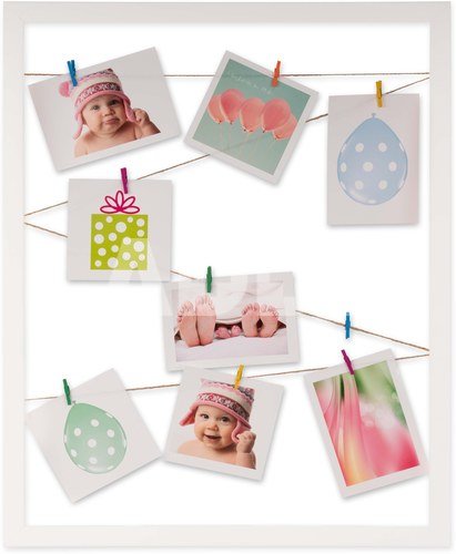Photo frame Milano 40x50 Polaroid, white