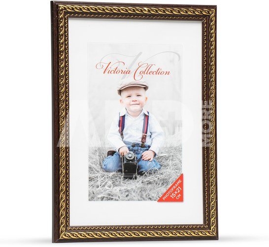 Photo frame Action 4 15x21, black/gold