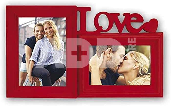 ZEP Caracas Red 10x15 13x18 Resin Portrait Frame XB12R