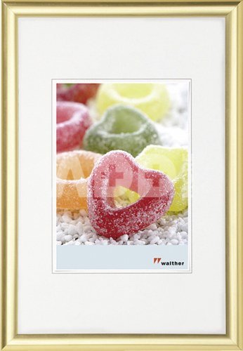 Rėmelis Walther Trendstyle gold 18x24 plastic frame KP824G