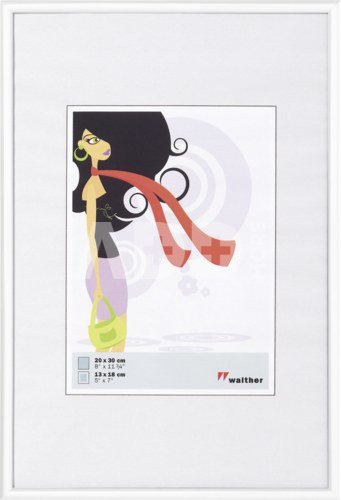 Walther New Lifestyle 20x30 plastic frame white KV030W