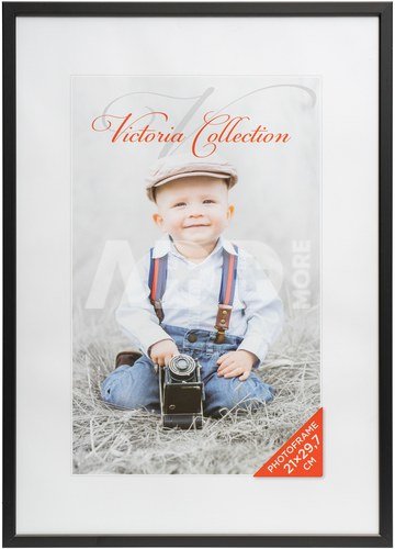 Photo frame Aluminium 21x29,7 (A4), black